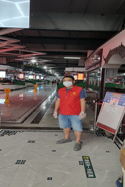 無(wú)錫神沖響應(yīng)陽(yáng)山鎮(zhèn)黨委號(hào)召，加入“桃業(yè)先鋒”黨員志愿者活動(dòng)