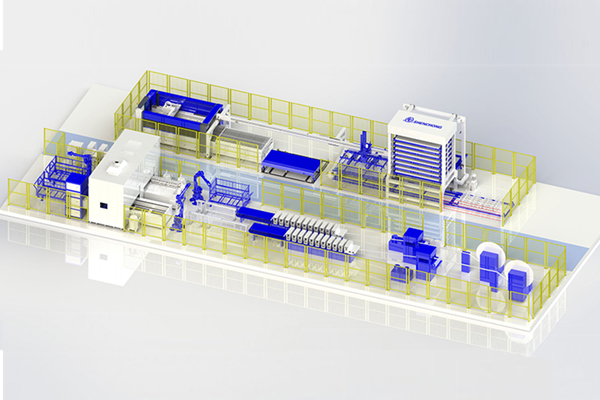 鈑金電纜橋架生產(chǎn)線